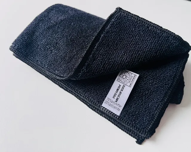 Mikrofasertuch schwarz